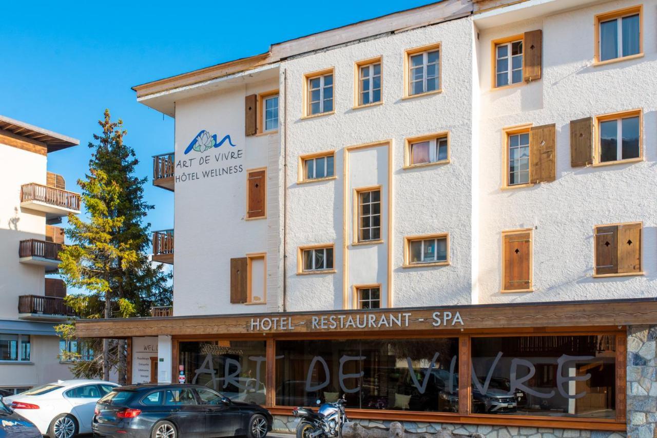 Boutique Hotel Art De Vivre & Spa Crans-Montana Bagian luar foto