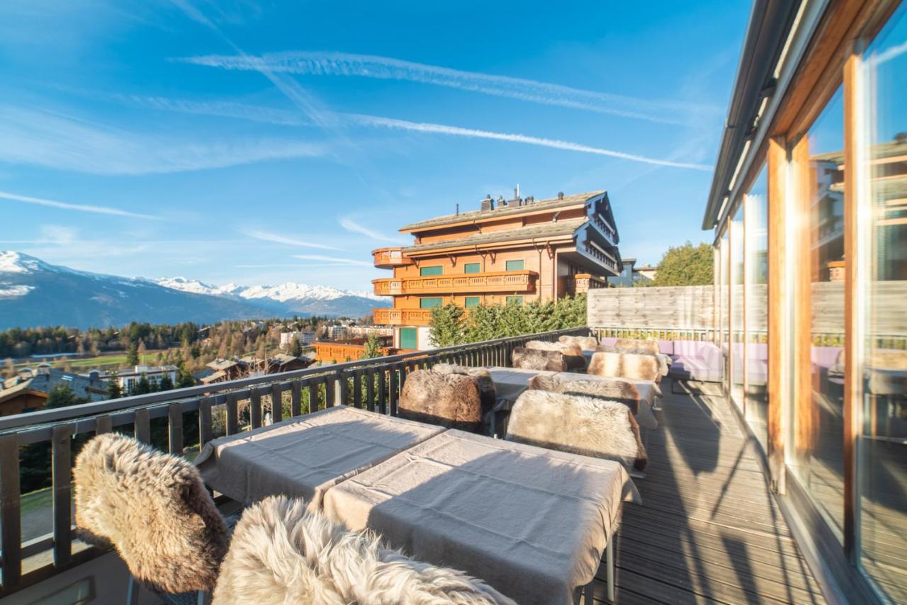 Boutique Hotel Art De Vivre & Spa Crans-Montana Bagian luar foto