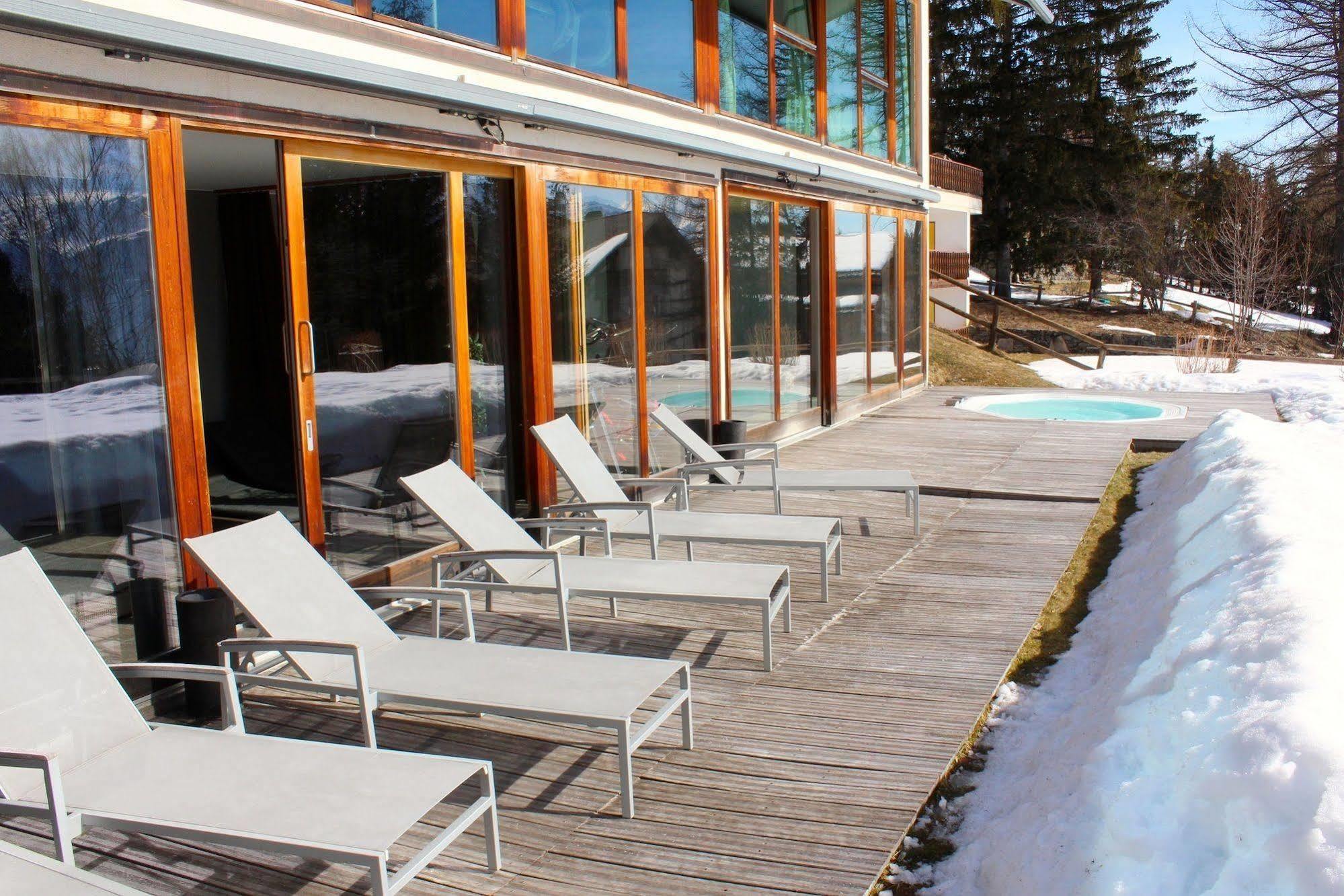 Boutique Hotel Art De Vivre & Spa Crans-Montana Bagian luar foto